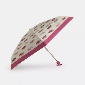 Uv Protection Mini Umbrella With Candy Print